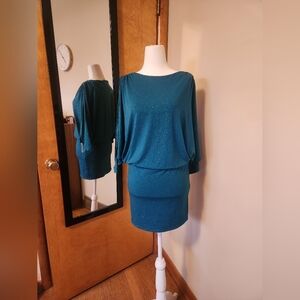 Betsy & Adam Open Shoulder Dress